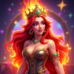 Queen of Inferno Mino Casino play